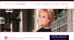 Desktop Screenshot of delindalayne.com